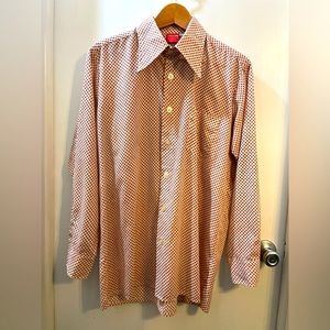 Vintage Kingsford Button Down Dress Shirt - Size 40
